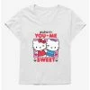 New 🥰 Hello Kitty You and Me 👧 Girls T-Shirt Plus Size 💯