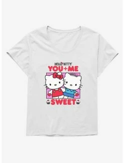 New 🥰 Hello Kitty You and Me 👧 Girls T-Shirt Plus Size 💯