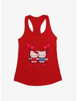New 🛒 Hello Kitty Be Mine 👧 Girls Tank 🥰 -Hello Kitty Sales Shop 18061101 hi
