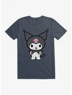 Promo 😍 Kuromi Evil Grin T-Shirt 🥰 -Hello Kitty Sales Shop 18075367 hi