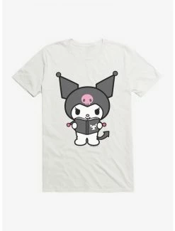 Deals 🧨 Kuromi Reading T-Shirt ✨ -Hello Kitty Sales Shop 18075565 hi