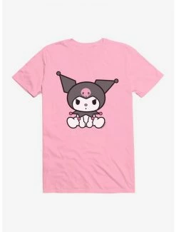 Best Pirce 👏 Kuromi Sitting T-Shirt 🔥 -Hello Kitty Sales Shop 18075673 hi