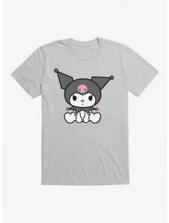 Best Pirce 👏 Kuromi Sitting T-Shirt 🔥 -Hello Kitty Sales Shop 18075682 hi