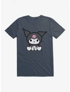 Best Pirce 👏 Kuromi Sitting T-Shirt 🔥 -Hello Kitty Sales Shop 18075691 hi