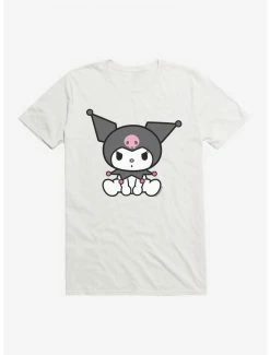 Best Pirce 👏 Kuromi Sitting T-Shirt 🔥 -Hello Kitty Sales Shop 18075727 hi
