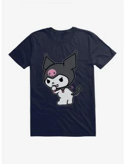 Cheap 🎁 Kuromi Turning Giggle T-Shirt 🔥 -Hello Kitty Sales Shop 18075790 hi 1