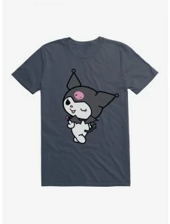Discount 🤩 Kuromi Turning Wink T-Shirt ⭐ -Hello Kitty Sales Shop 18075853 hi