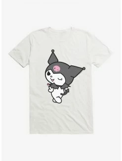 Discount 🤩 Kuromi Turning Wink T-Shirt ⭐ -Hello Kitty Sales Shop 18075889 hi