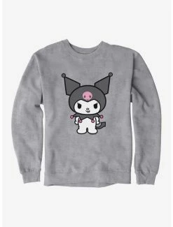 Deals ✨ Kuromi Evil Grin Sweatshirt 🧨 -Hello Kitty Sales Shop 18076017 hi