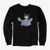 Deals ⌛ Kuromi Happy Baku Flying Sweatshirt 🔔