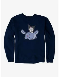 Deals ⌛ Kuromi Happy Baku Flying Sweatshirt 🔔 -Hello Kitty Sales Shop 18076059 hi