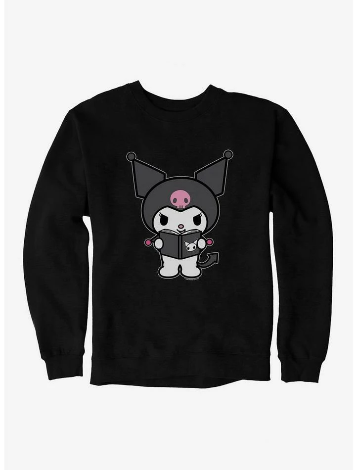 Buy ✨ Kuromi Reading Sweatshirt 🎉 2 Buy ✨ Kuromi Reading Sweatshirt 🎉 - Image 2