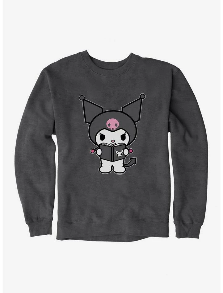 Buy ✨ Kuromi Reading Sweatshirt 🎉 3 Buy ✨ Kuromi Reading Sweatshirt 🎉 - Image 3