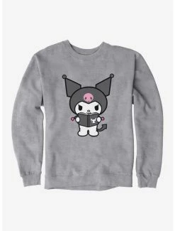 Buy ✨ Kuromi Reading Sweatshirt 🎉 9 Buy ✨ Kuromi Reading Sweatshirt 🎉 -Hello Kitty Sales Shop 18076087 hi