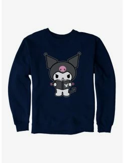 Buy ✨ Kuromi Reading Sweatshirt 🎉 10 Buy ✨ Kuromi Reading Sweatshirt 🎉 -Hello Kitty Sales Shop 18076094 hi