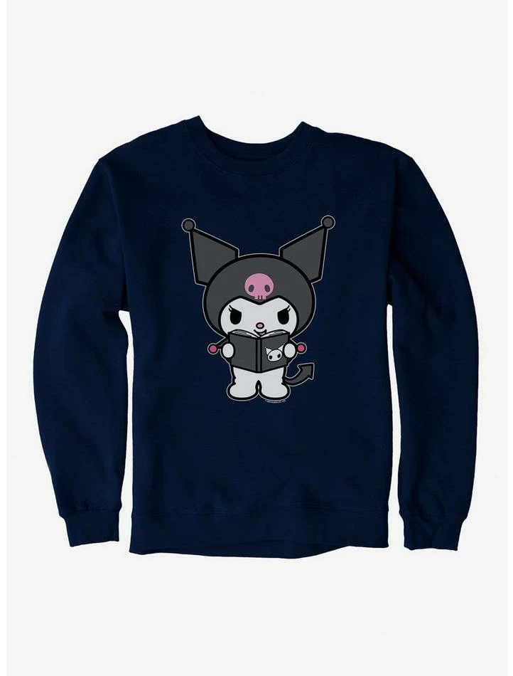 Buy ✨ Kuromi Reading Sweatshirt 🎉 5 Buy ✨ Kuromi Reading Sweatshirt 🎉 - Image 5