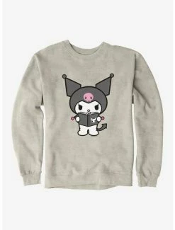 Buy ✨ Kuromi Reading Sweatshirt 🎉 11 Buy ✨ Kuromi Reading Sweatshirt 🎉 -Hello Kitty Sales Shop 18076101 hi