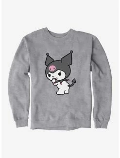 Wholesale 🤩 Kuromi Turning Giggle Sweatshirt 👏 -Hello Kitty Sales Shop 18076192 hi