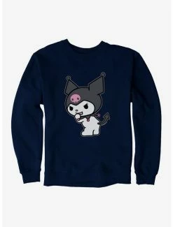 Wholesale 🤩 Kuromi Turning Giggle Sweatshirt 👏 -Hello Kitty Sales Shop 18076199 hi 1