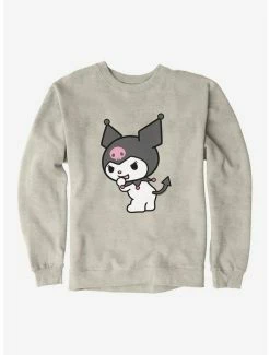 Wholesale 🤩 Kuromi Turning Giggle Sweatshirt 👏 -Hello Kitty Sales Shop 18076206 hi