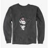 Best Sale 😀 Kuromi Turning Wink Sweatshirt ⌛