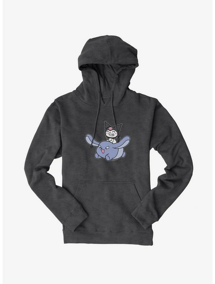 Best Pirce 🌟 Kuromi Happy Baku Flying Hoodie ❤️ 3 Best Pirce 🌟 Kuromi Happy Baku Flying Hoodie ❤️ - Image 3