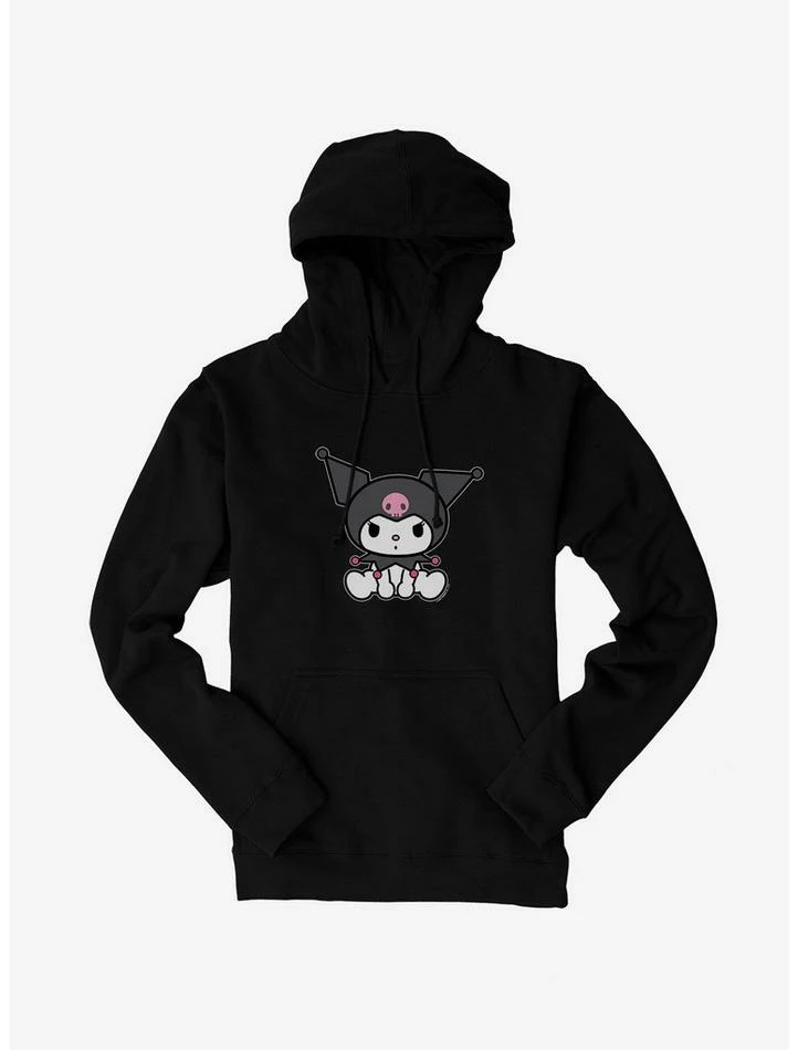 Budget ⌛ Kuromi Sitting Hoodie 😀 1 Budget ⌛ Kuromi Sitting Hoodie 😀