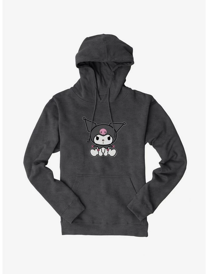 Budget ⌛ Kuromi Sitting Hoodie 😀 3 Budget ⌛ Kuromi Sitting Hoodie 😀 - Image 3