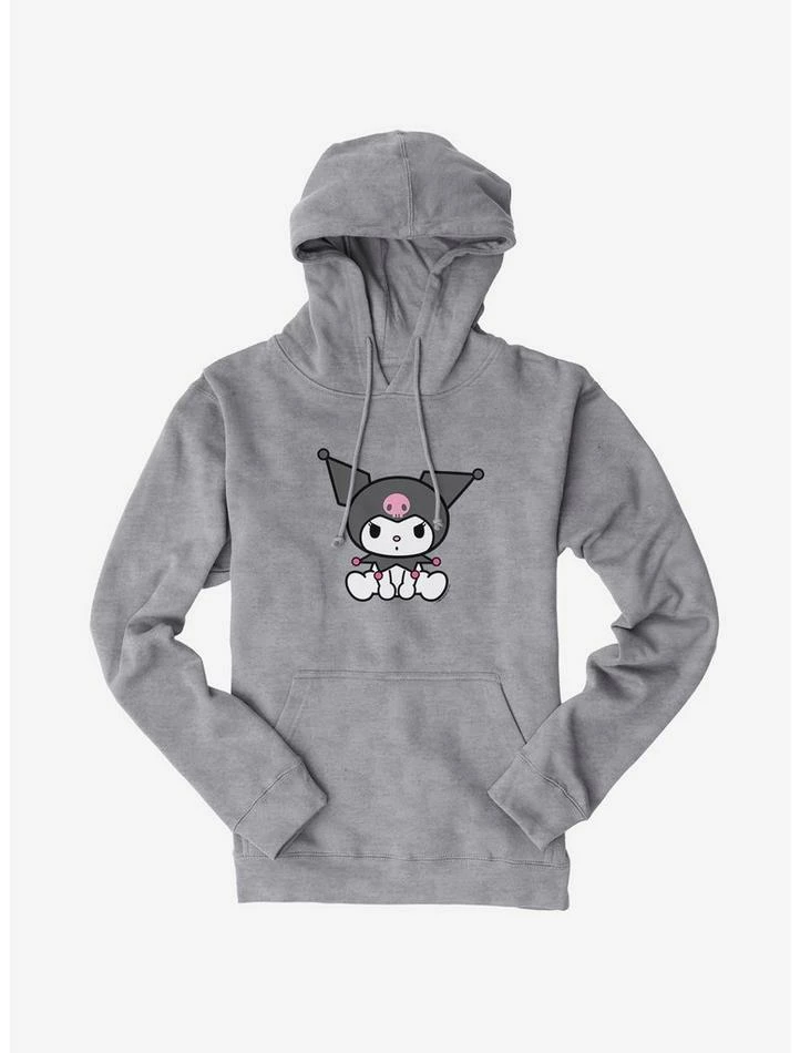 Budget ⌛ Kuromi Sitting Hoodie 😀 4 Budget ⌛ Kuromi Sitting Hoodie 😀 - Image 4