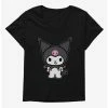 Discount 🌟 Kuromi Evil Grin 👧 Girls T-Shirt Plus Size ⌛