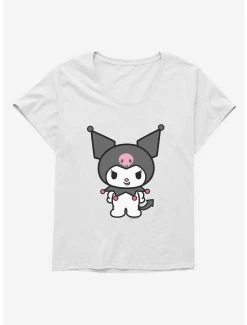 Discount 🌟 Kuromi Evil Grin 👧 Girls T-Shirt Plus Size ⌛ -Hello Kitty Sales Shop 18076714 hi