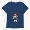 Wholesale 👏 Kuromi Reading 👧 Girls T-Shirt Plus Size 💯