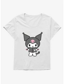 Wholesale 👏 Kuromi Reading 👧 Girls T-Shirt Plus Size 💯 -Hello Kitty Sales Shop 18076786 hi