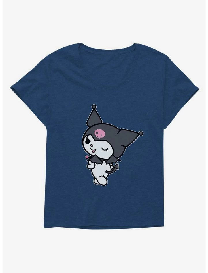 Hot Sale ๐ Kuromi Turning Wink ๐ง Girls T-Shirt Plus Size ๐ฅ 4 Hot Sale ๐ Kuromi Turning Wink ๐ง Girls T-Shirt Plus Size ๐ฅ - Image 4