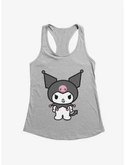 Deals 👍 Kuromi Evil Grin 👧 Girls Tank 🤩