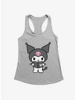 Coupon 🌟 Kuromi Reading 👧 Girls Tank 🔥