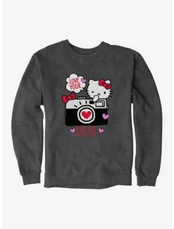 Coupon ✨ Hello Kitty Selfie Love Sweatshirt ⭐ -Hello Kitty Sales Shop 18082470 hi 1