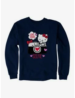 Coupon ✨ Hello Kitty Selfie Love Sweatshirt ⭐ -Hello Kitty Sales Shop 18082491 hi