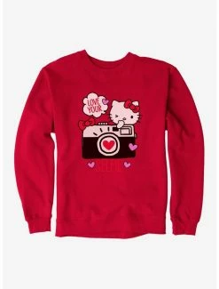 Coupon ✨ Hello Kitty Selfie Love Sweatshirt ⭐ -Hello Kitty Sales Shop 18082505 hi