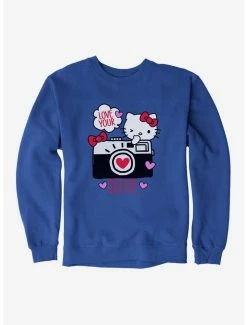 Coupon ✨ Hello Kitty Selfie Love Sweatshirt ⭐ -Hello Kitty Sales Shop 18082512 hi