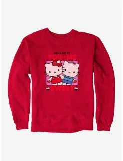 Best Pirce 🤩 Hello Kitty You and Me Sweatshirt 🔔 -Hello Kitty Sales Shop 18082617 hi