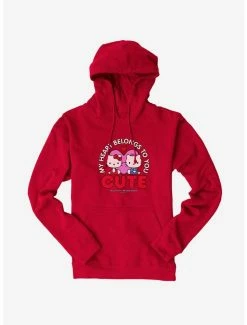 Best deal ⌛ Hello Kitty Valentine's Day Heart Belongs To You Hoodie 👍