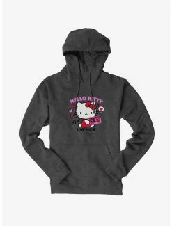 Promo ⭐ Hello Kitty Valentine's Day Love Mix Hoodie 🎁 -Hello Kitty Sales Shop 18108313 hi