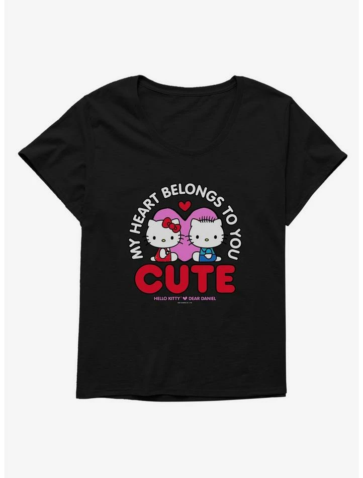 Hot Sale โจ Hello Kitty Valentine's Day Heart Belongs To You ๐ง Girls T-Shirt Plus Size ๐ฅฐ 2 Hot Sale โจ Hello Kitty Valentine's Day Heart Belongs To You ๐ง Girls T-Shirt Plus Size ๐ฅฐ - Image 2