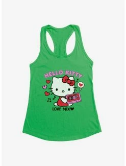 Brand new 🎁 Hello Kitty Valentine's Day Love Mix 👧 Girls Tank 🎉 -Hello Kitty Sales Shop 18108610 hi