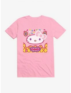 Outlet 🥰 Hello Kitty Sweet Kaiju Cone T-Shirt 🥰 -Hello Kitty Sales Shop 18118842 hi