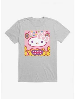 Outlet 🥰 Hello Kitty Sweet Kaiju Cone T-Shirt 🥰 -Hello Kitty Sales Shop 18118851 hi
