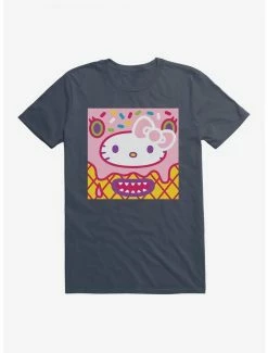 Outlet 🥰 Hello Kitty Sweet Kaiju Cone T-Shirt 🥰 -Hello Kitty Sales Shop 18118860 hi