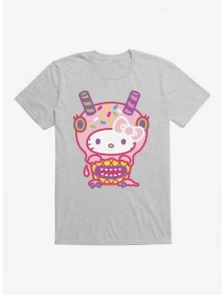 Cheapest 😉 Hello Kitty Sweet Kaiju Cupcake T-Shirt 🔥 -Hello Kitty Sales Shop 18118923 hi