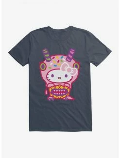 Cheapest 😉 Hello Kitty Sweet Kaiju Cupcake T-Shirt 🔥 -Hello Kitty Sales Shop 18118932 hi